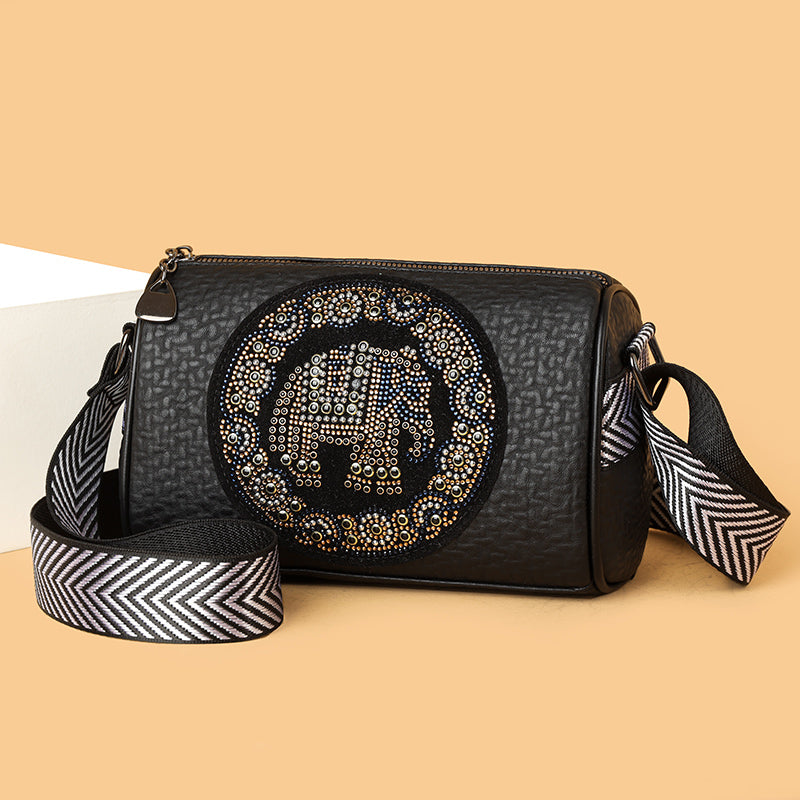 Black Lush Sling Bag for Women - Black Sling Bag