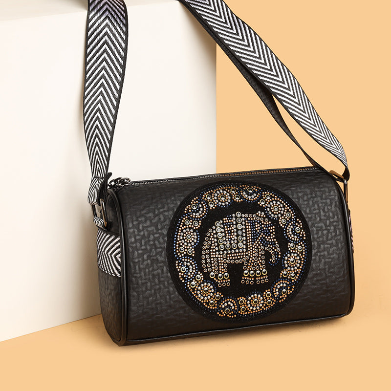 Black Lush Sling Bag for Women - Black Sling Bag