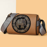 Brown Lush Sling Bag For Women