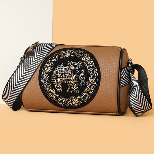 Brown Lush Sling Bag For Women