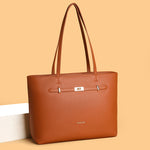 Brown Zelia Big Tote Bag