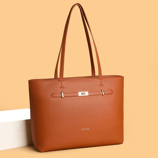 Brown Zelia Big Tote Bag