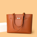 Brown Zelia Tote Bag