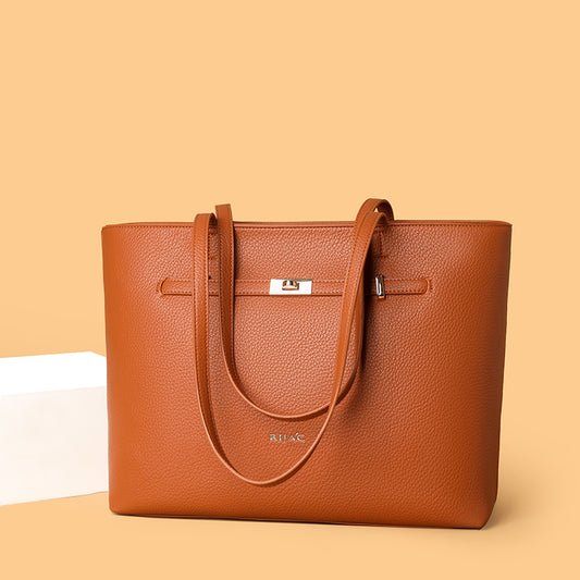 Brown Zelia Big Tote Bag