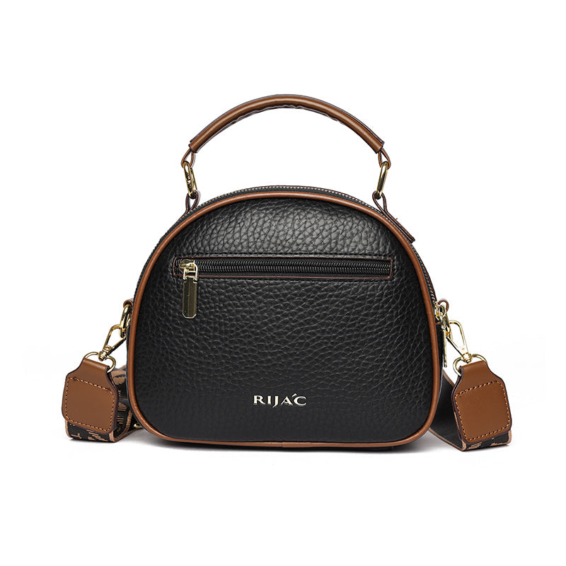 Brown Xari 2 Zipper Sling Bag