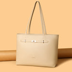 Beige Zelia Big Tote Bag