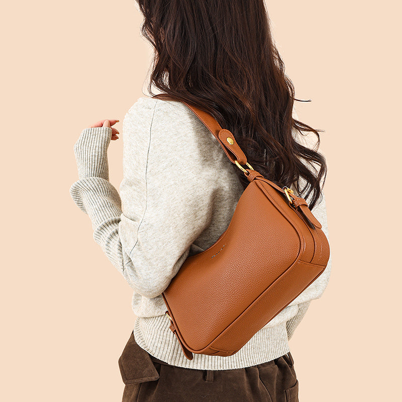 Tan Mavi 2 Zipper Sling Bag