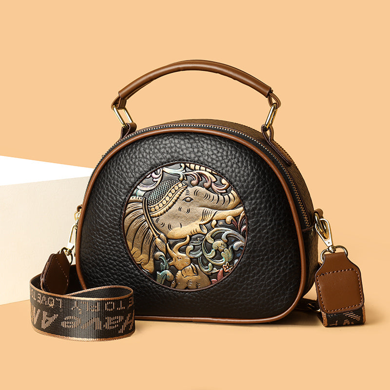 Black Xari 2 Zipper Sling Bag