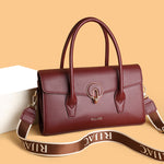Maroon Vana Top Handle Handbag