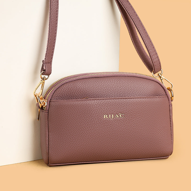 Pink Zeru 2 Zipper Sling Bag