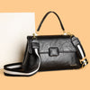 Black Tavi 2 Compartment Flap Sling Bag