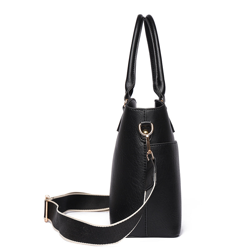 Brown Vexo Top Handle Handbag