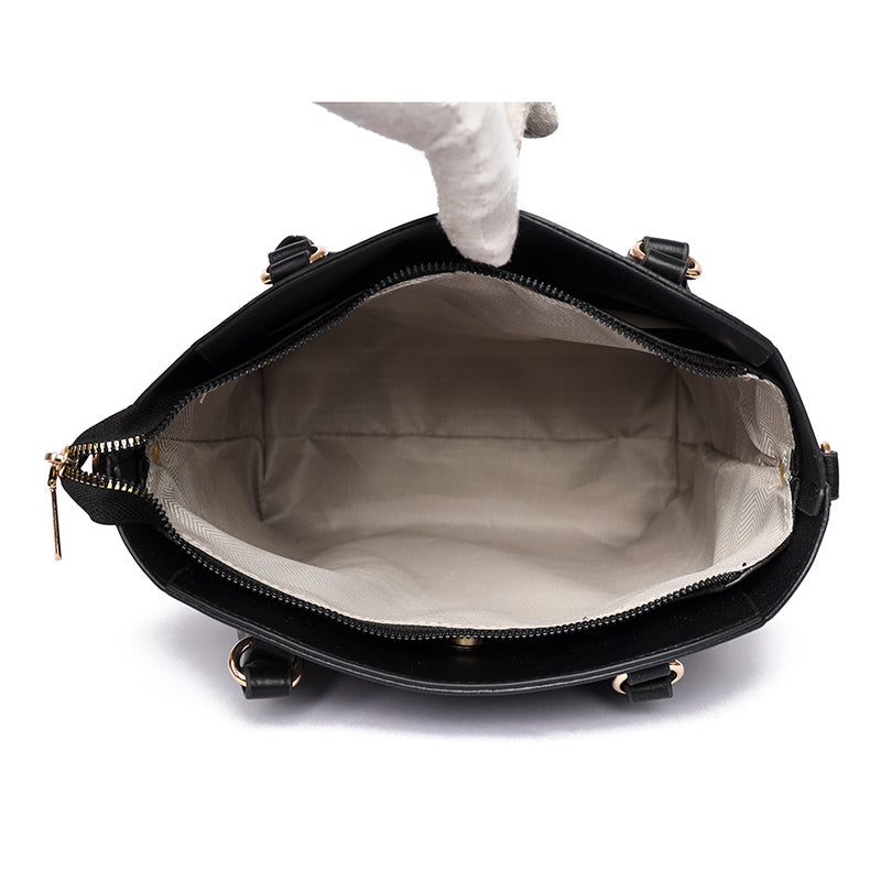 Brown Vexo Top Handle Handbag