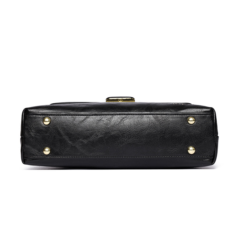 Brown Tavi 2 Compartment Flap Sling Bag