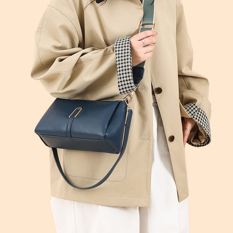 Blue 3 Compartment Ziri Sling Bag