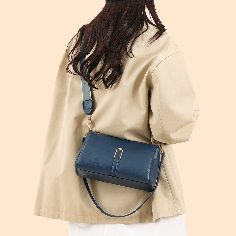 Blue 3 Compartment Ziri Sling Bag