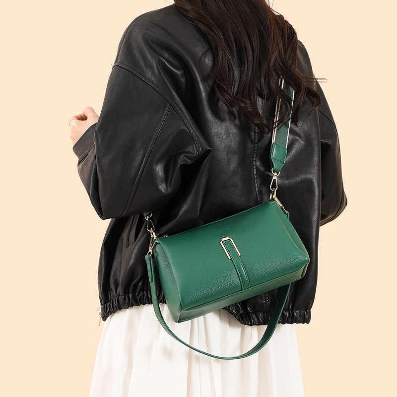 Green 3 Compartment Ziri Sling Bag