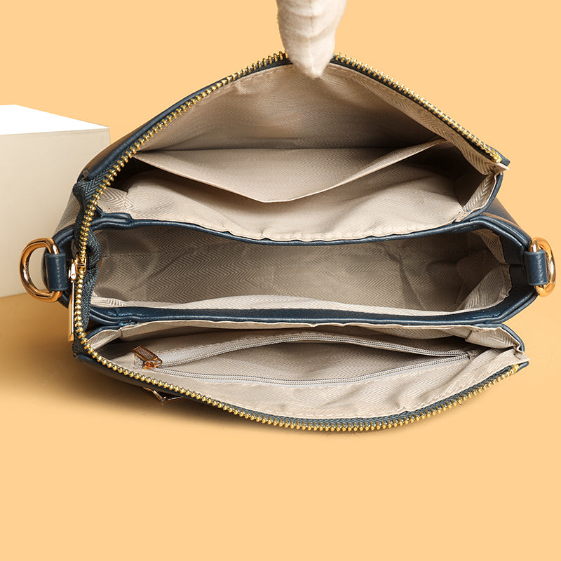 Green 3 Compartment Ziri Sling Bag