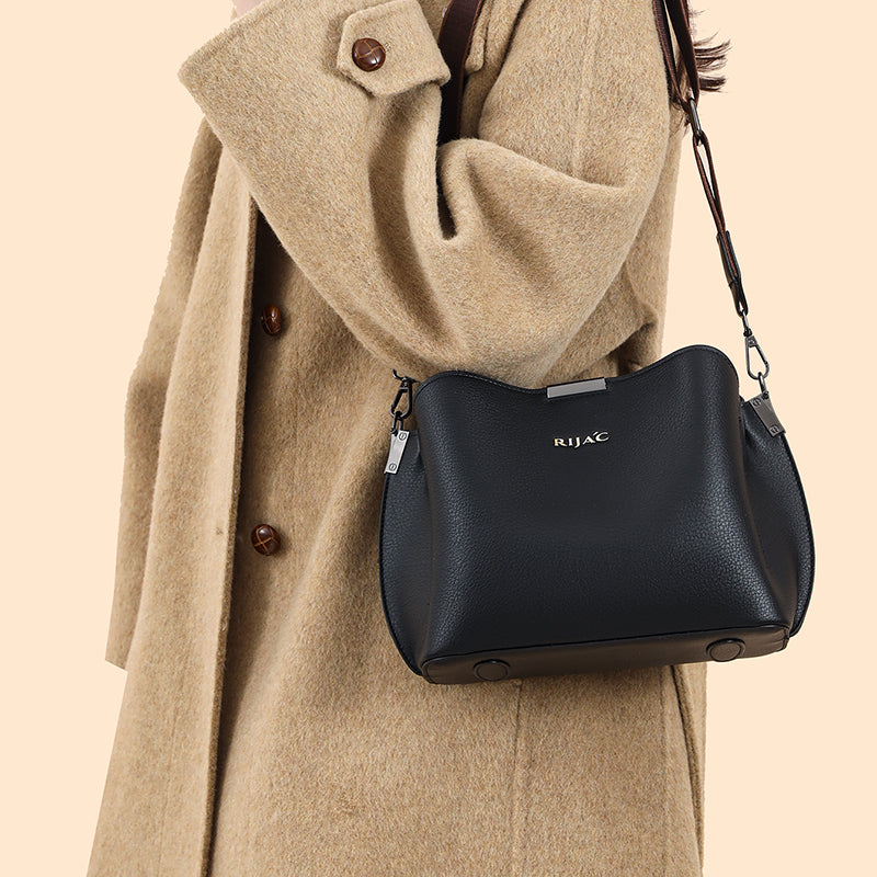 Black Tima Sling Bag