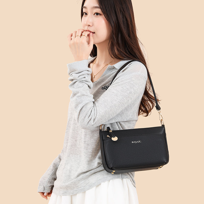 Black Vena Sling Bag