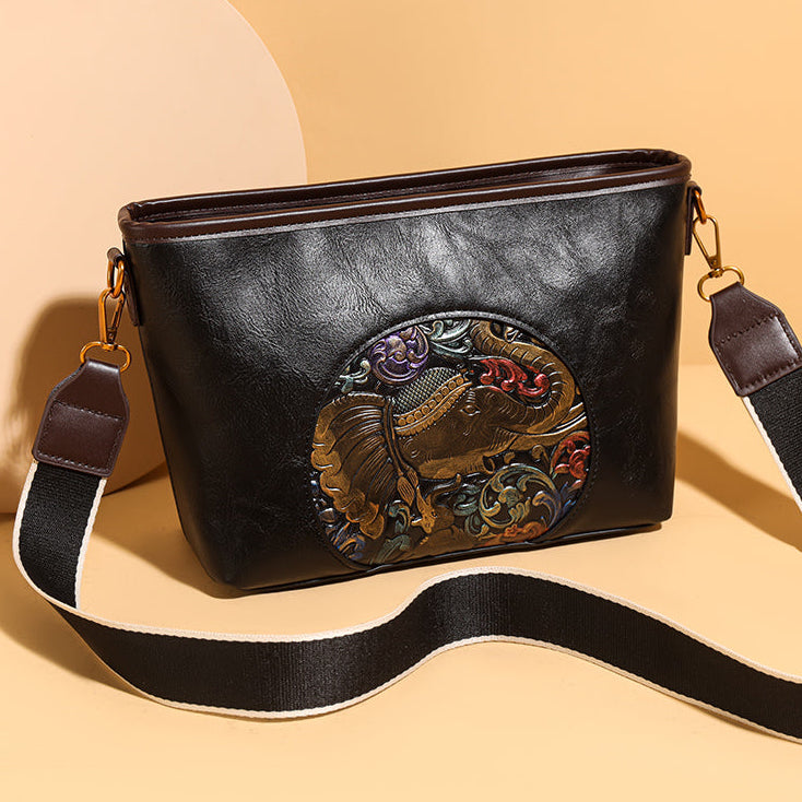 Black Bela 2 Zipper Big (M) Sling Bag