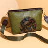 Green Bela 2 Zipper Big (M) Sling Bag
