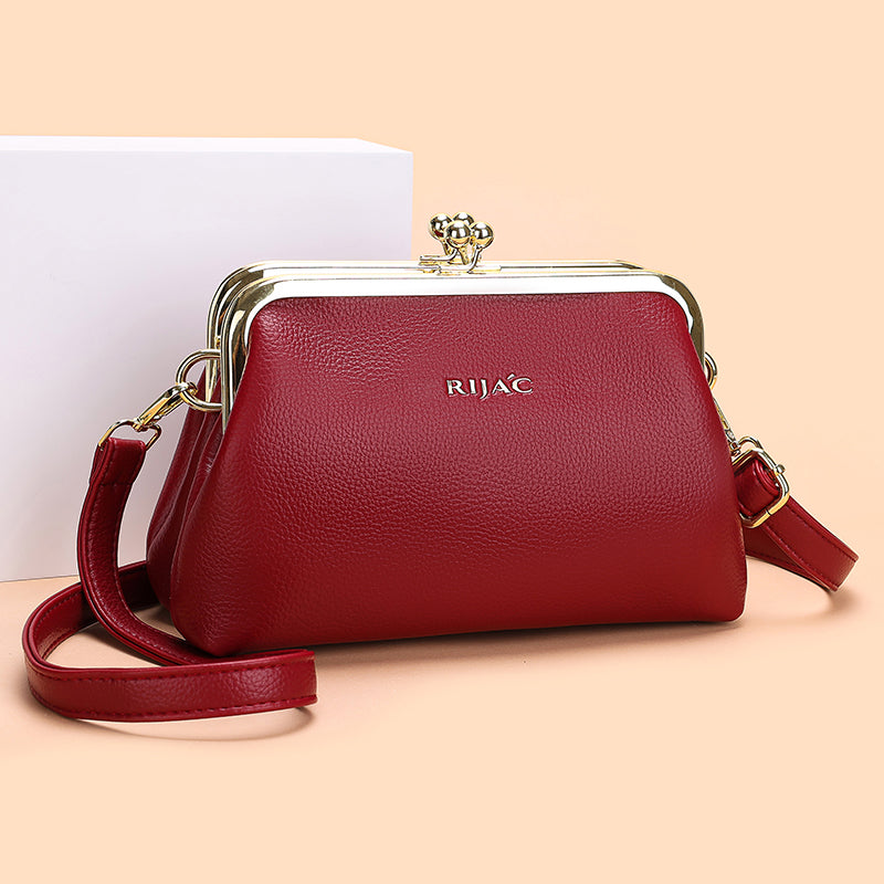 Red Daxi Party Clutch Sling