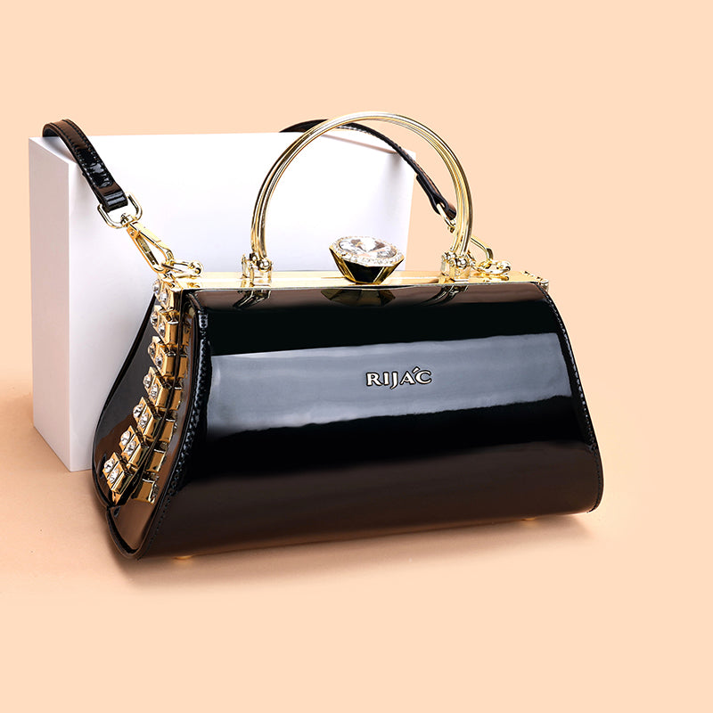 Black Romi Party Clutch Sling