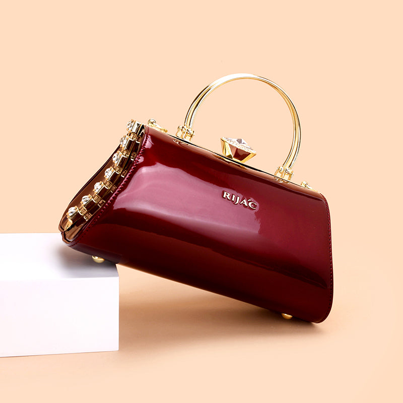 Red Romi Party Clutch Sling