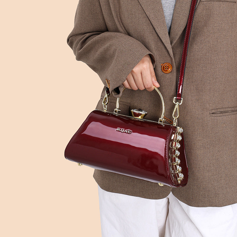 Red Romi Party Clutch Sling