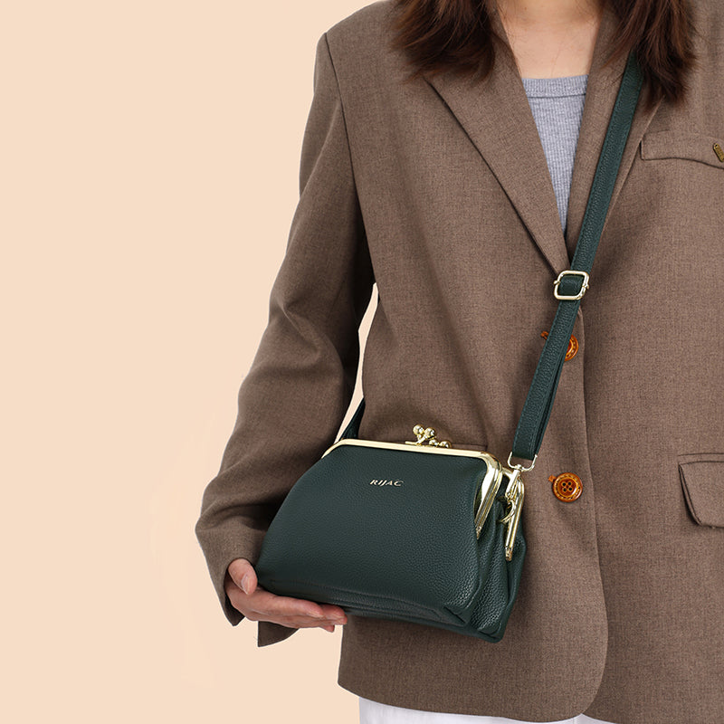 Green Daxi Party Clutch Sling