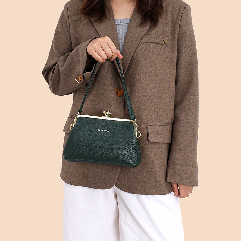 Green Daxi Party Clutch Sling