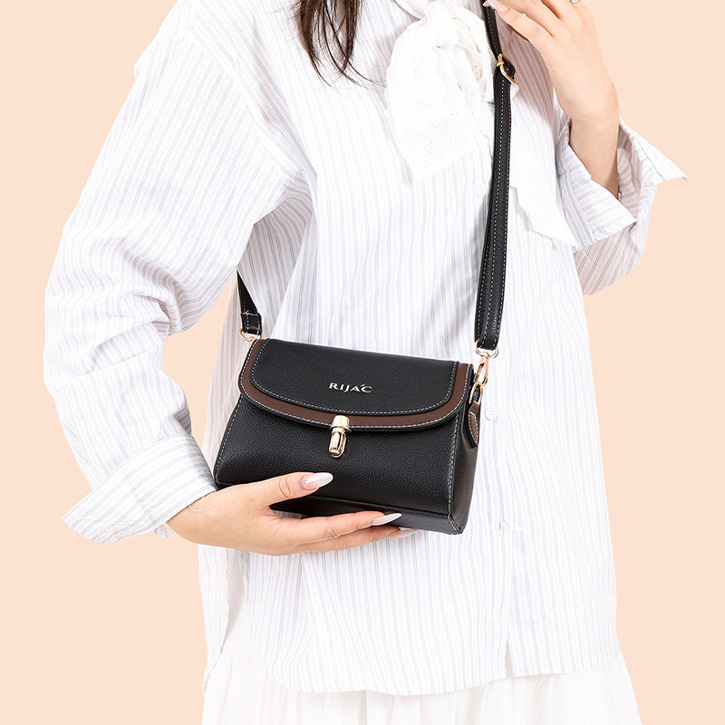 Black Flaire Sling Bag