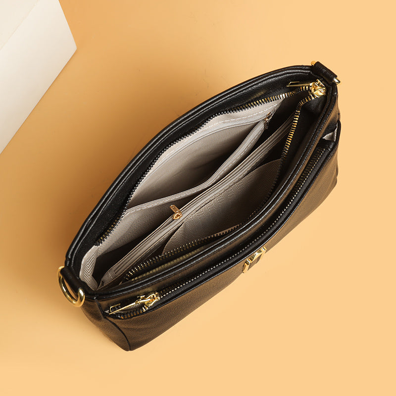 Brown Vena Sling Bag