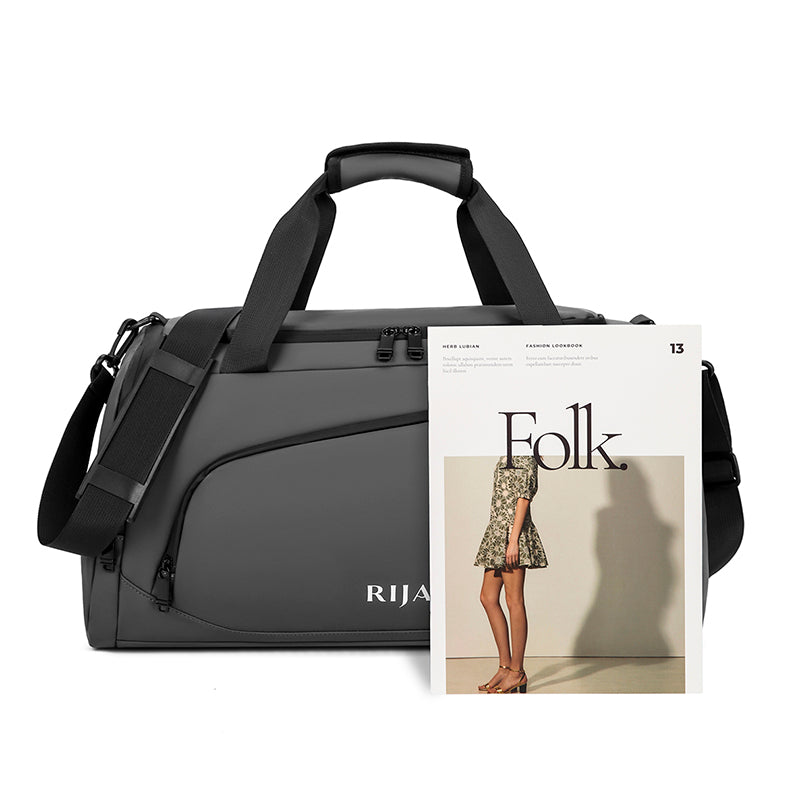 Gray Zeka Duffle Bag 40L