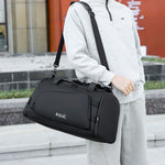 Black Zeka Gym Travel Bag 40L
