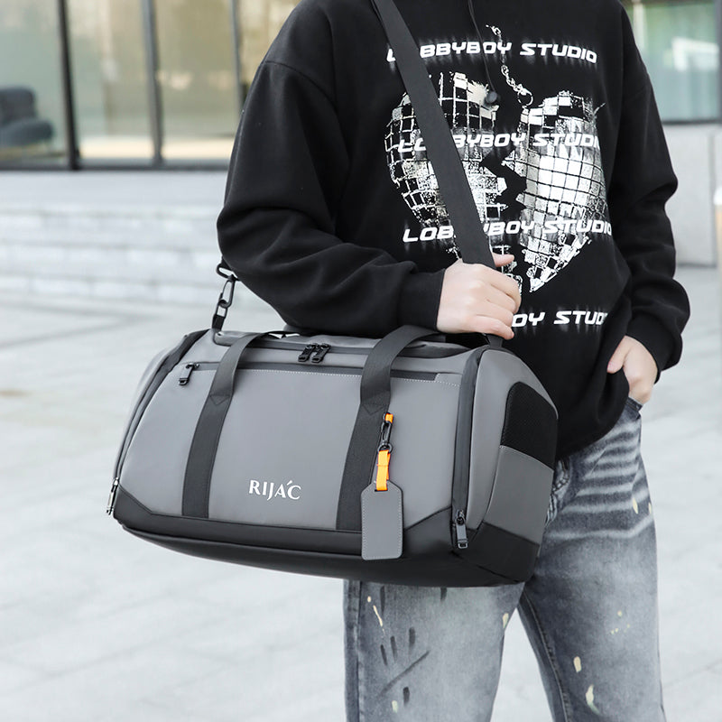Gray Reza Duffle Bag 40L