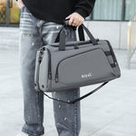 Gray Zeka Duffle Bag 40L