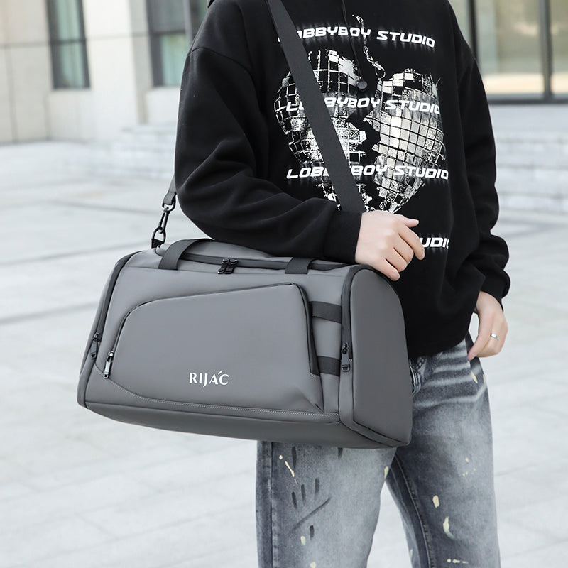 Gray Zeka Duffle Bag 40L