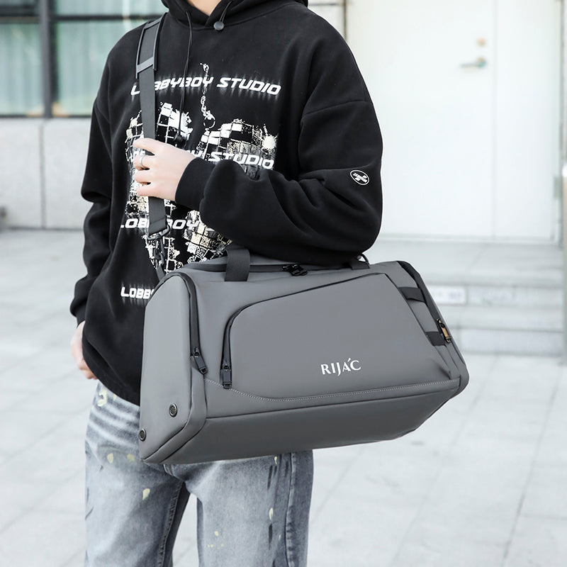 Gray Zeka Duffle Bag 40L