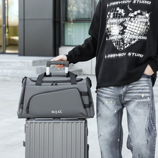 Gray Zeka Gym Travel Bag 40L