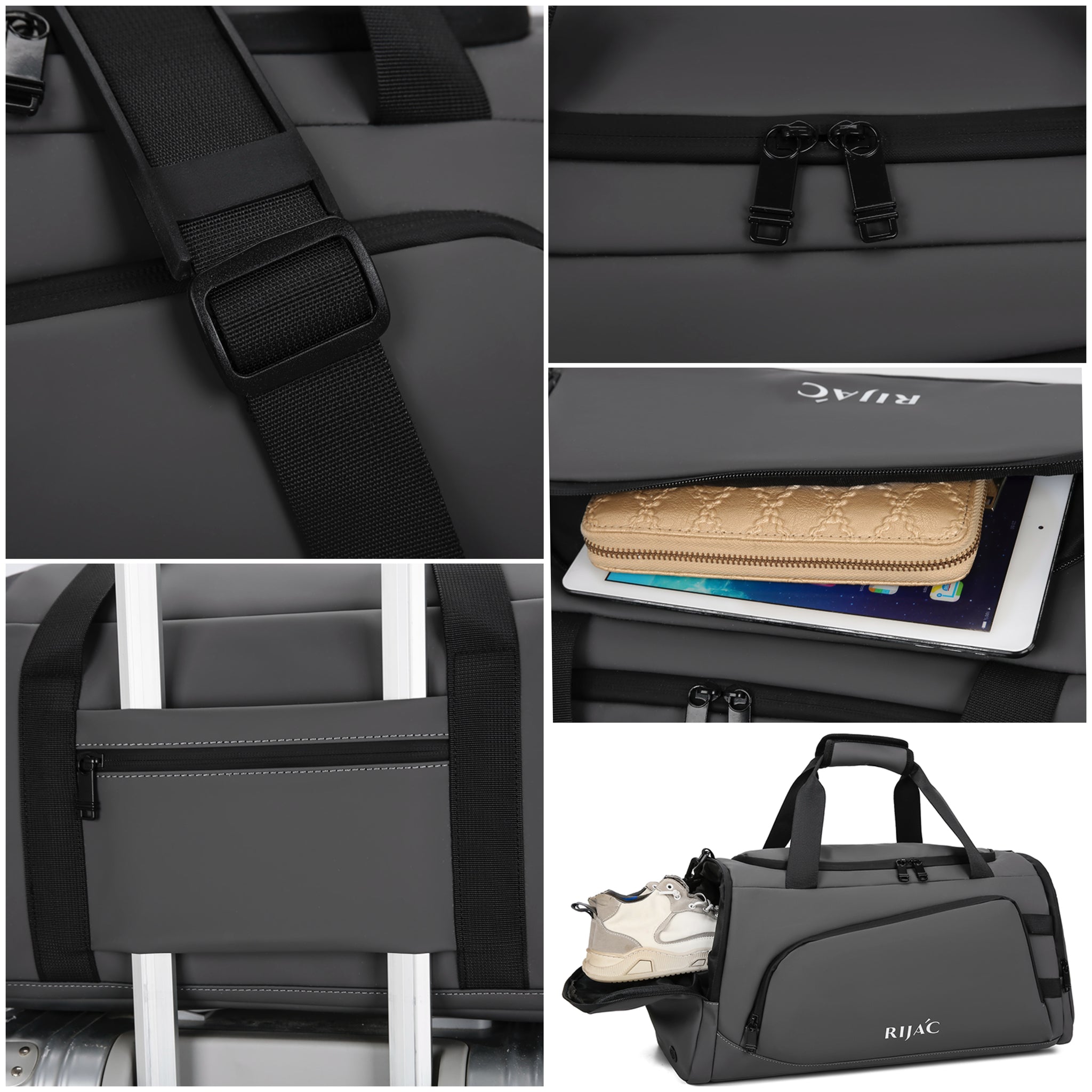 Green Zeka Duffle Bag 40L