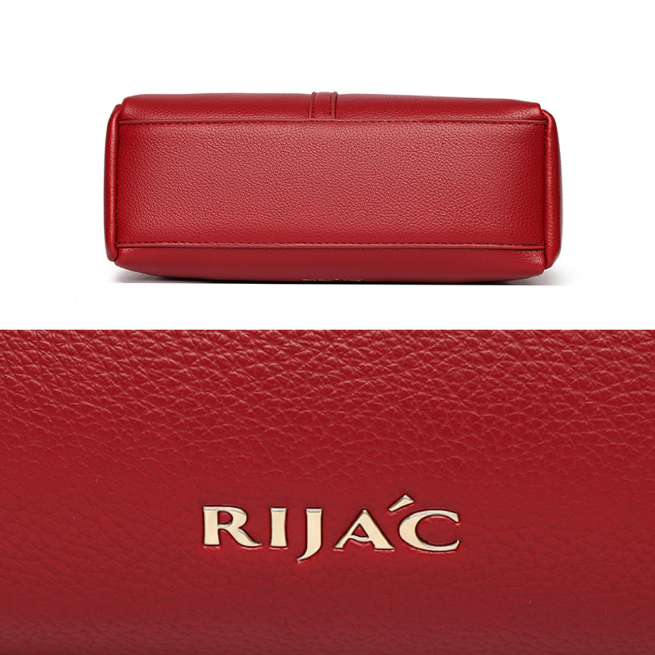 White 3 Compartment Ziri Sling Bag