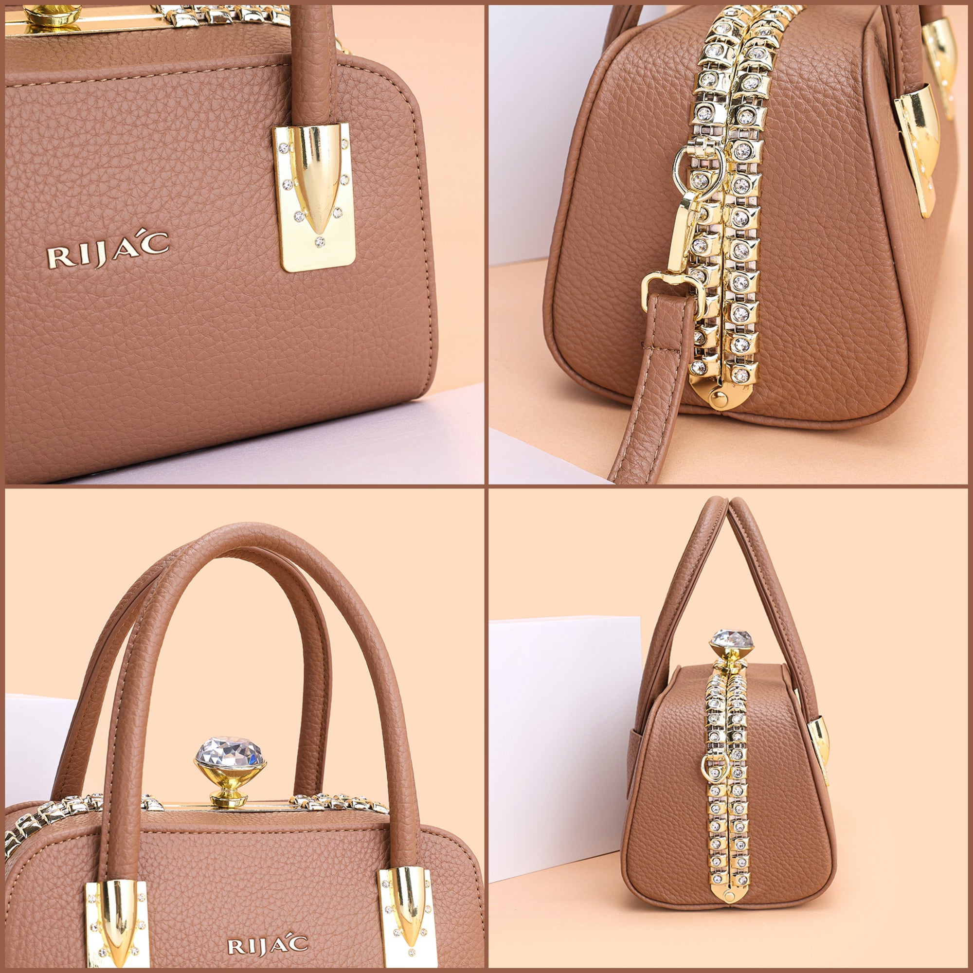 Brown Nisa Party Sling Bag