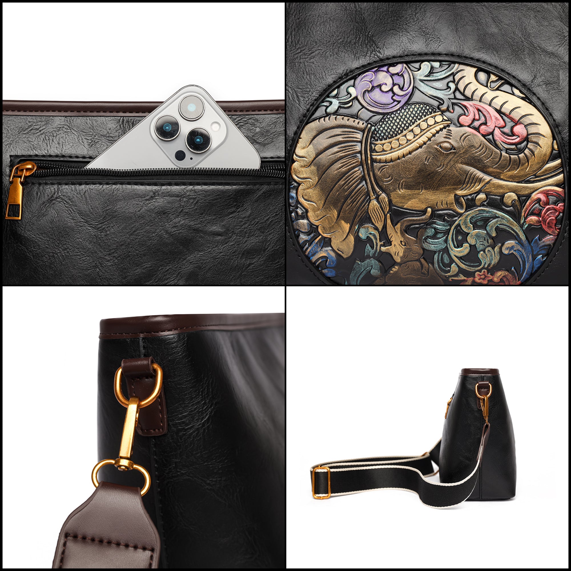 Green Bela 2 Zipper (M) Sling Bag