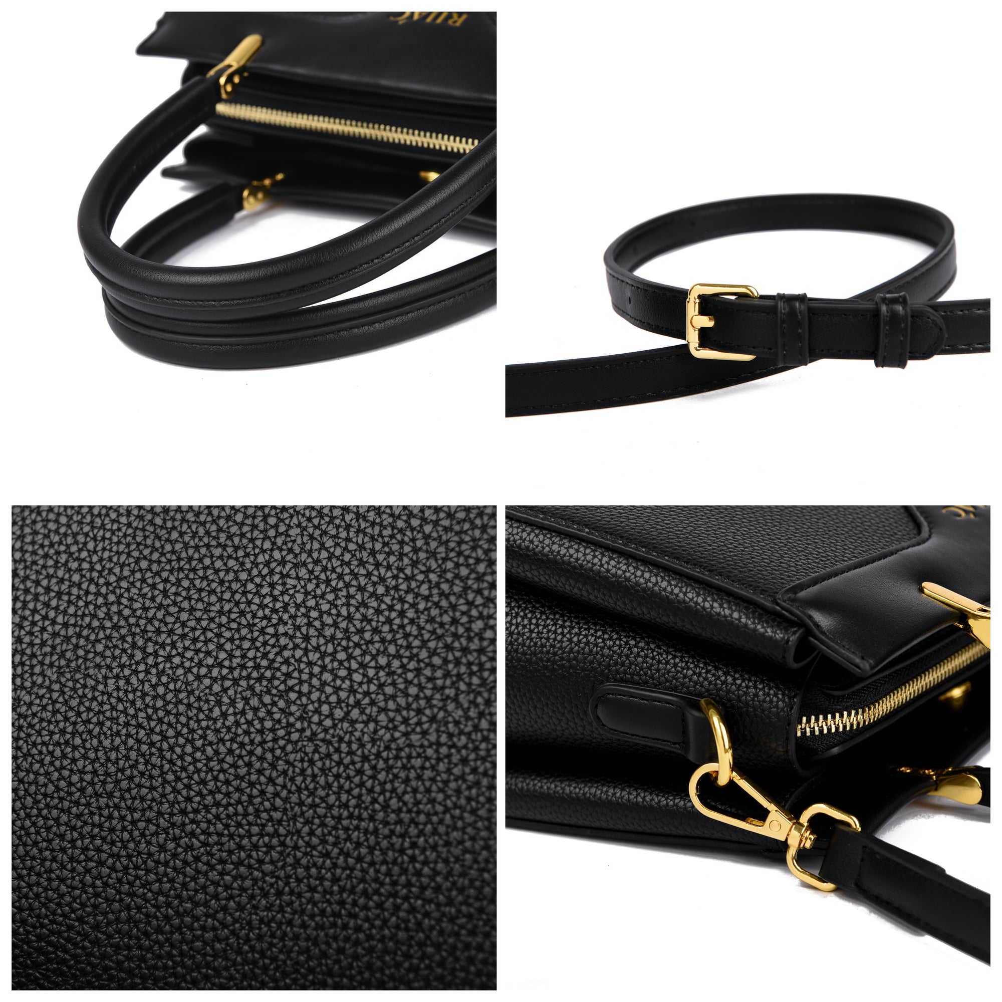 White Loxa Top Handle Handbag